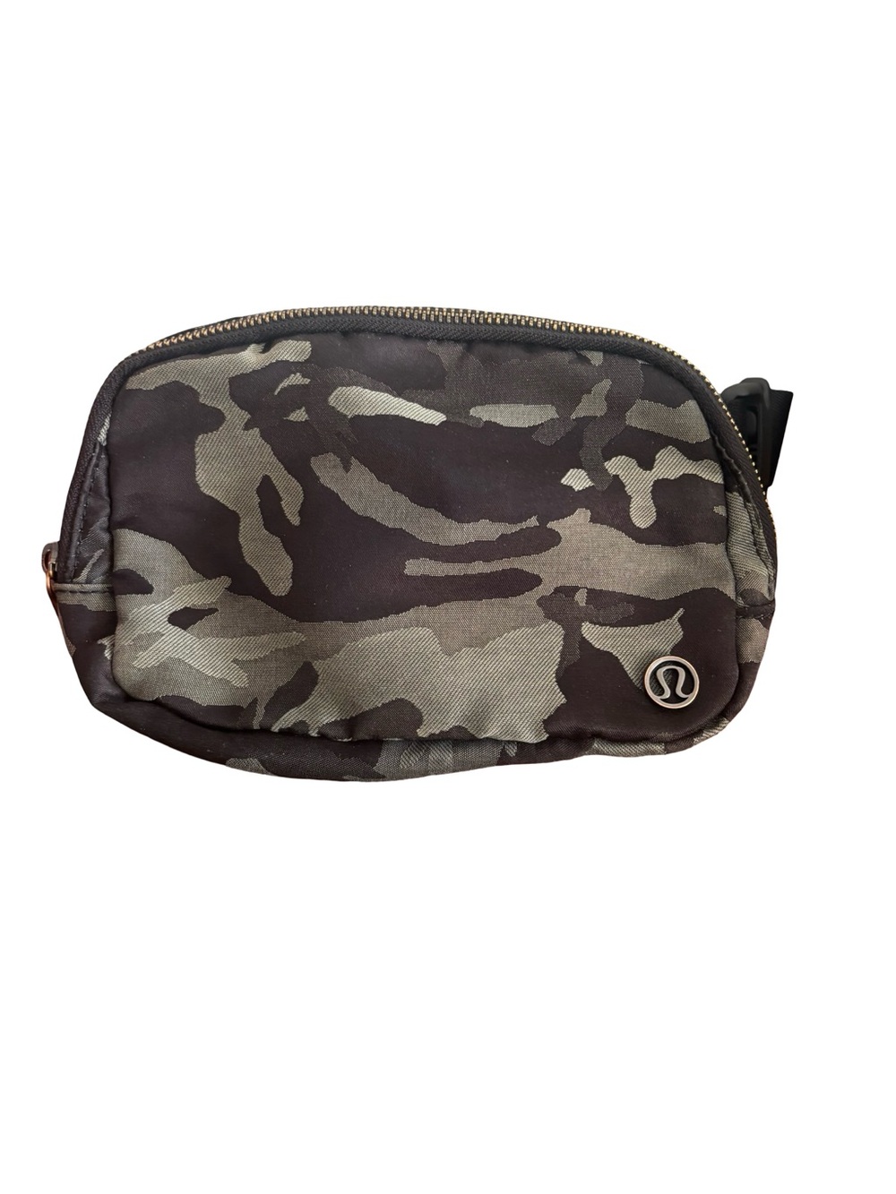 lululemon athletica Camo Cross body Belt Bag - Black & Gray